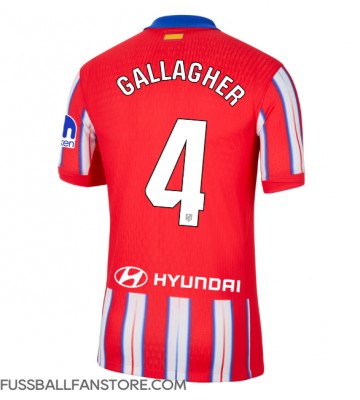 Atletico Madrid Conor Gallagher #4 Replik Heimtrikot 2024-25 Kurzarm